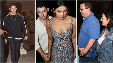 Nick Jonas and His Family Arrive in Mumbai to Meet Priyanka Chopra's Folks; Is There An Engagement Party On? - View Pics