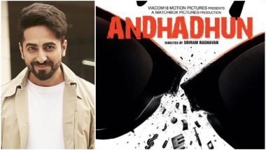 Andha Dhun Motion Poster: Ayushmann Khurrana Finds Inspiration in Sounds and Courage in Darkness, Movie to Release on October 5 - Watch Video