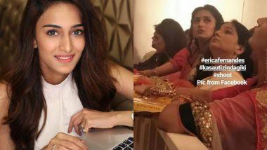 Kasautii Zindagii Kay 2: Erica Fernandes Shoots for a Durga Puja Sequence and These LEAKED Pictures Will Get You More Excited for the Ekta Kapoor Show