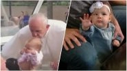 Little Girl Kissed By Pope Francis Miraculously Recovers From Brain Tumour