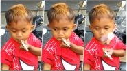 Indonesian Toddler Smokes 40 Cigarettes A Day! Gets Addicted After Smoking Discarded Butts On The Street (Watch Video)