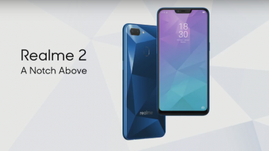 Realme 2 Smartphone Starting at Rs 8,990 Available Today 12 PM, Online on Flipkart