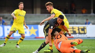 Cristiano Ronaldo 'Breaks' Chievo Goalkeeper Stefano Sorrentino’s Nose on Juventus Debut