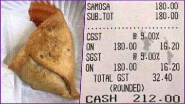 Two Samosa Costs Rs. 212 at Goa Airport! Shocked Traveller Shares the Expensive Bill