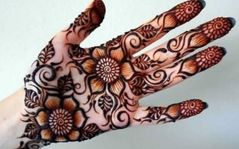simple arabic henna mehndi designs for hands || arabic mehndi designs for  hands step by step - YouTube
