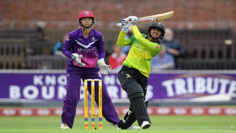Smriti Mandhana Continues to Break Records at Women's Super League; Becomes the Highest Run Scorer in the Season