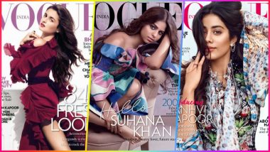 Star Kids on Magazine Covers: Before Suhana Khan These Bollywood Stars' Sons & Daughters Including Janhvi Kapoor, Alia Bhatt Stunned As Cover Models