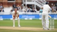 Stuart Broad Fined 15 Per Cent Match Fee for Ugly Send-off After Rishabh Pant's Dismissal in IND vs ENG 3rd Test at Nottingham