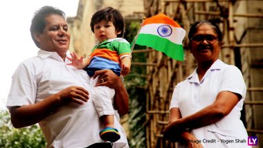 Taimur Ali Khan Looks Adorable in Tricolour As He Celebrates Independence Day for the First Time (View Pics)