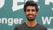 Asian Games 2018 Tennis: Prajnesh Gunneswaran Wins Bronze Medal in Men's Singles at Asian Games, India's Medal Tally Moves to 25