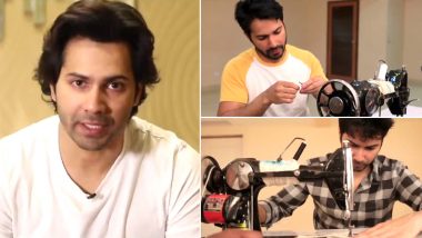 Varun Dhawan Takes Sui Dhaga Lessons to Transform Into Mauji and It's Commendable! – Watch Video