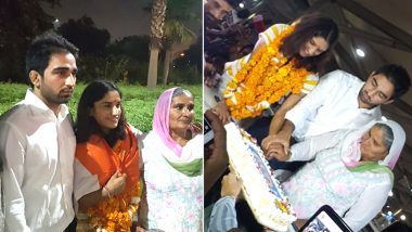 Asian Games 2018 Gold Medal Winner Vinesh Phoghat Gets Engaged to Somvir Rathi at the Delhi Airport (See Pics)