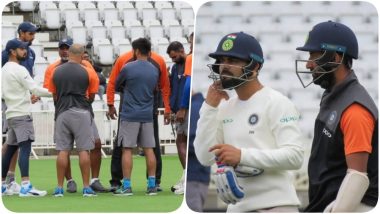 Ind vs Eng 3rd Test: Captain Virat Kohli Happy with Team India’s Practice Session (See Pics)