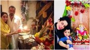 Ganesh Chaturthi 2018: Sanjay Dutt, Madhuri Dixit, Kangana Ranaut Share Wishes on the Auspicious Occasion &ndash; See Pics