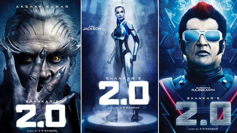 2.0 Teaser: 5 Posters of Akshay Kumar, Rajinikanth and Amy Jackson That Will get You Excited- See Pics INSIDE