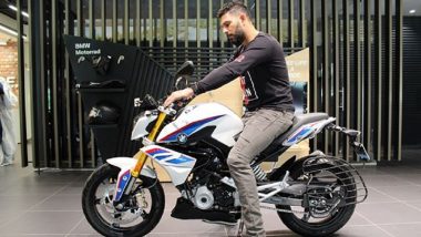 Indian Cricketer Yuvraj Singh Becomes a Proud Owner of Brand New BMW G 310 R Motorcycle