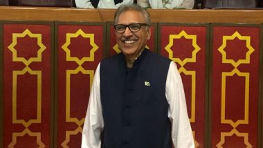 Pakistan President Arif Alvi Gets Notice From Twitter Over Kashmir Post