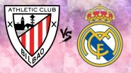 Athletic Bilbao vs Real Madrid, Live Streaming Online With Time in IST: How to Get La Liga 2018&ndash;19 Live Telecast on TV & Free Football Score Updates in India?