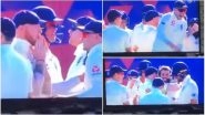 Ben Stokes Accidentally Punches Abdul Rashid's Face While Celebrating Ajinkya Rahane's Wicket During 4th Test Against India (Watch Video)