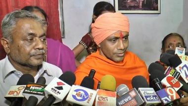 Bhavesh Patel, Ajmer Dargah Blast Convict Out on Bail, Gets Hero's Welcome as He Returns to Bharuch; Watch Video