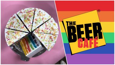 Section 377 Verdict is Being Celebrated by Brands: Swiggy Delivered Rainbow Cake And The Beer Cafe Has Special Offer!