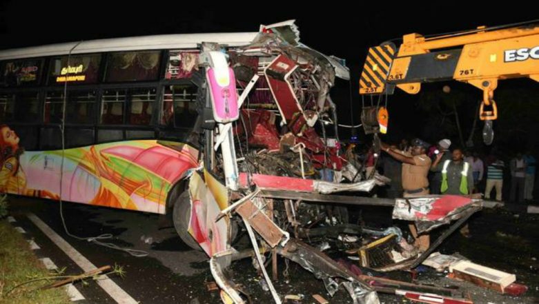 Two Buses Collide in Tamil Nadu's Salem, 7 Killed 30 Injured | 📰 LatestLY