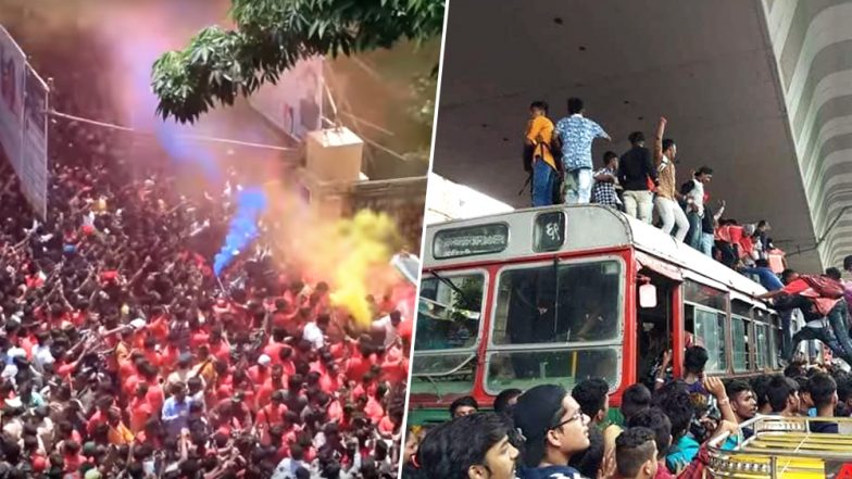 Ganeshotsav 2018: Chinchpokli cha Chintamani Aagman Sohala Sees Indiscipline, Molestation And Traffic Snarls