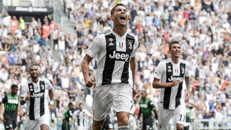 Cristiano Ronaldo Scores First Goal for Juventus as Italian Champions Beat Sassuolo 2-1