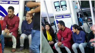 MS Dhoni, Wife Sakshi Supported Bharat Bandh? Picture Doing Rounds on Social Media Claims So, Know the Truth