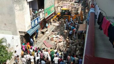 Delhi Building Collapse: Five-Storey Building Collapses in Ashok Vihar, Kills Four Children, Two Women