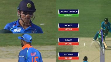 'Dhoni Review System' Lauded by Twitter After MS Dhoni Helps Remove Imam-ul-Haq During India vs Pakistan Asia Cup 2018 Super 4 Round Match