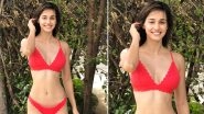 Disha Patani Looks More Charming Than Sultry in Her Red Bikini &ndash; View Pic