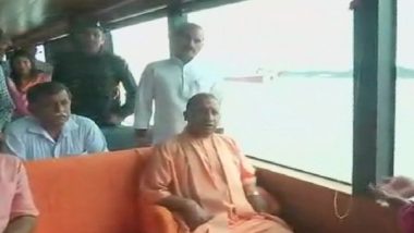 Alaknanda Kashi Luxury Cruise Ship Service on River Ganga Inaugurated by UP CM Yogi Adityanath at Varanasi