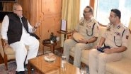 Jammu And Kashmir DGP Dilbagh Singh Meets Governor Satya Pal Malik To Discuss Security Arrangement Ahead Of Urban Local Body Polls