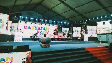 Rajnath Singh Inaugurates 12-day Long Paryatan Parv 2018 at Rajpath Lawns in New Delhi