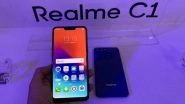 Realme C1 Bugdet Smartphone Launched in India at Rs 6990; Online Sale on October 11 at Flipkart