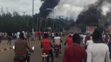 Nigeria Gas Tank Explosion: 18 People Dead, 40 Injured, Dozen Vehicles Burns in Nasarawa