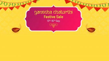 Flipkart Ganesha Chaturthi Festive Sale Offers Tons of Discounts & Zero-Cost EMI; Special Sale Ends on September 16
