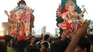 Mumbai Police Receive 3,000 Calls About Violations During Ganesh Visarjan