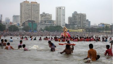 Ganesh Visarjan 2020: 94 Persons Booked for Carrying Out Processions for Immersion of Ganesh Idols in Maharashtra’s Palghar District