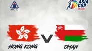 Is Hong Kong vs Oman, Asia Cup 2018 Qualifier Match Live Cricket Score & Streaming Available Online? Get Time in IST, Team Details of 10th Exhibition ODI Match