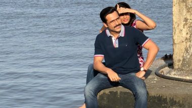 What Is Emraan Hashmi Doing With This Mystery Girl On Mumbai Seafront? View Pics!
