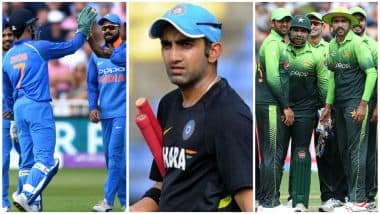 India vs Pakistan at Asia Cup 2018: Gautam Gambhir Questions Selective Ban on Cricketing Ties with Arch Rivals