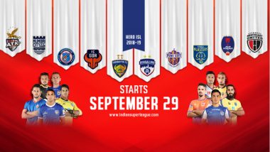 Indian Super League 2018–19 Schedule in PDF for Free Download Online: List of Full Football Match Timetable, Date, Venue & Time of ISL 5