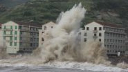 Typhoon Jebi Hits Japan, 600 Flights Cancelled as Deadly Storm Coupled With Rainfall Triggers Warning