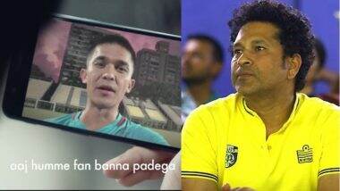 While ISL Wants You to Be Fan of Indian Football, Sachin Tendulkar Ends His Association With Kerala Blasters