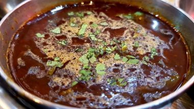 Ganeshotsav Recipe of Day 9: How to Make Katachi Aamti For Ganpati Festival (Watch Video)