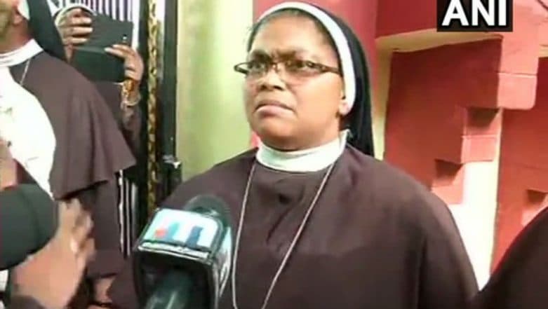 Kerala Nun Rape Case: Bishop Mulakkal Falsely Framed in Rape Case, Says Sister Amala Kerala Nun Rape Case: Bishop Mulakkal Falsely Framed in Rape Case, Says Sister Amala
