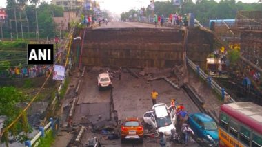 Kolkata Bridge Collapse Live News Updates: Majerhat Flyover Partially Collapses, One Person Reportedly Dead