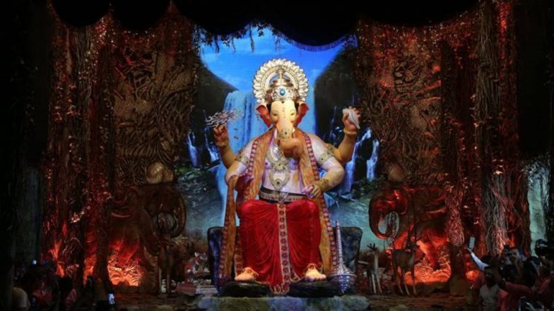 Lalbaugcha Raja Visarjan Route 2018: Immersion Path Details Out; Mumbai Police Issues Traffic Advisory on Roads Leading to Girgaon Chowpatty, Juhu Beach, Sheetal Talao